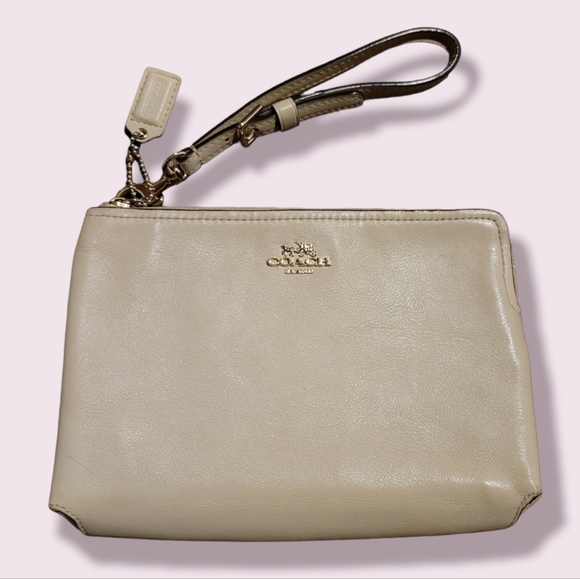 Coach Bags Coach Makeup Bag Cream Poshmark
